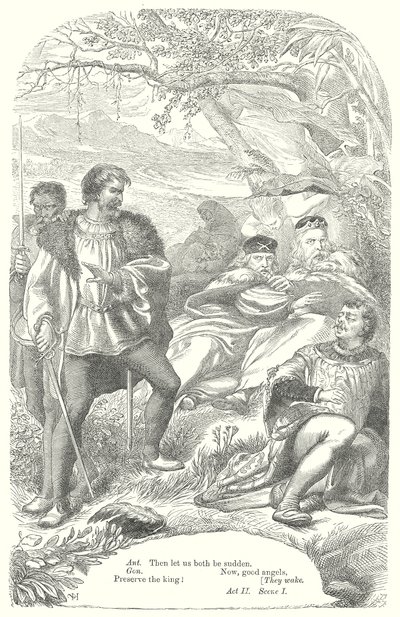 Stormen (kobberstik) af Henry Courtney (after) Selous