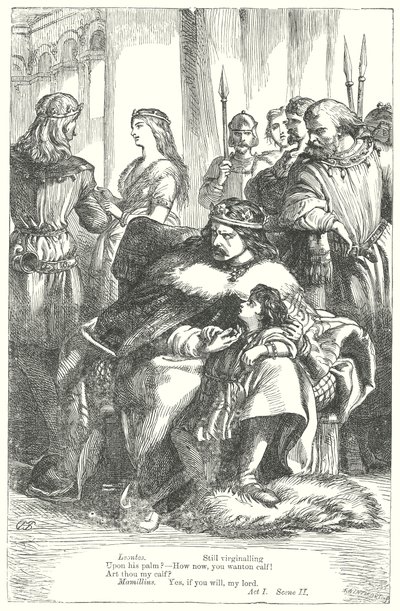 Vintereventyret (kobberstik) af Henry Courtney (after) Selous