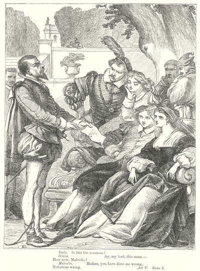 Helligtrekongersaften (kobberstik) af Henry Courtney (after) Selous