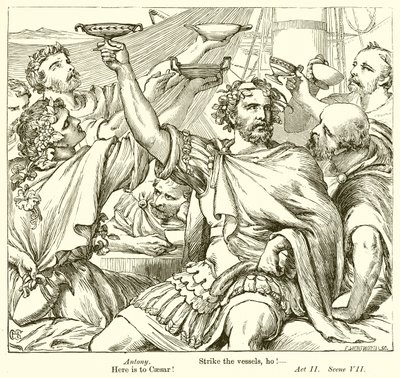 Antonius og Kleopatra af Henry Courtney Selous