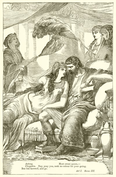 Antony og Cleopatra af Henry Courtney Selous