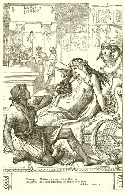 Antony og Cleopatra af Henry Courtney Selous
