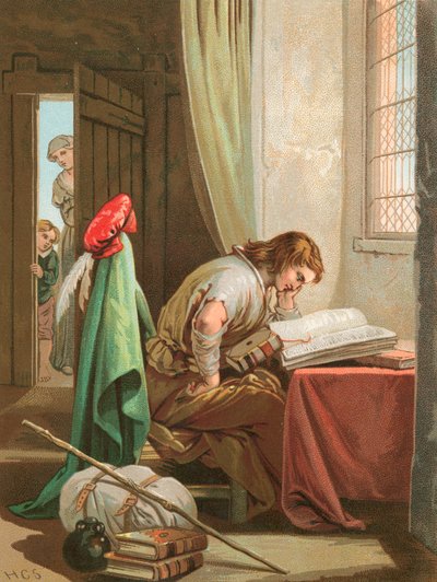 Christian græder og beder af Henry Courtney Selous