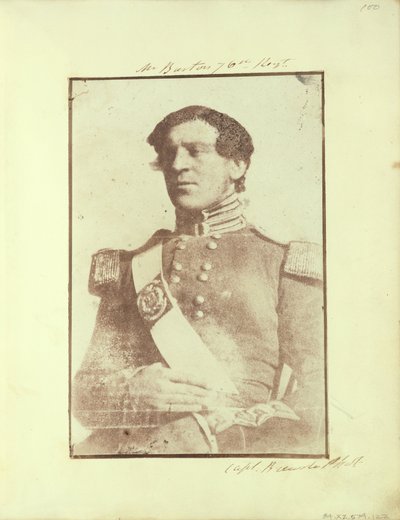 Portræt af Mr. Barton af Henry Craigie Brewster