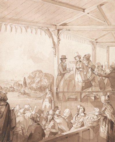 The Life of a Nobleman: Scene the Fourth - Betting Booth af Henry Dawe
