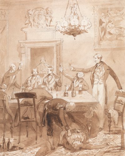 The Life of a Nobleman: Scene the Second - The First Party af Henry Dawe