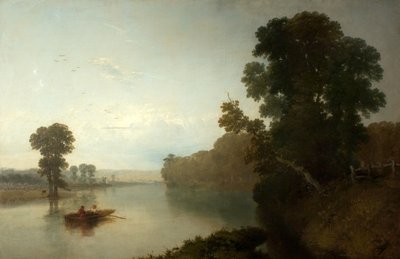 River Trent ved Wilford af Henry Dawson