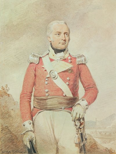Generalmajor Patrick McKenzie, 1808 af Henry Edridge
