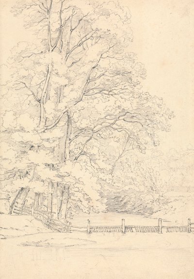 Michelham, Surrey af Henry Edridge