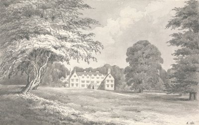 Oakley Hall af Henry Edridge