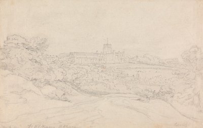 St. Albans kloster af Henry Edridge