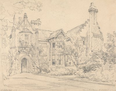 Lecture House, Watford af Henry Edridge