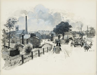 Blackley, en ujævn skoletur til Boggart Hole Clough af Henry Edward Tidmarsh