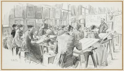 Designrum, Kommunal Kunstskole af Henry Edward Tidmarsh