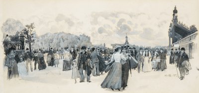 Belle Vue Gardensissa af Henry Edward Tidmarsh