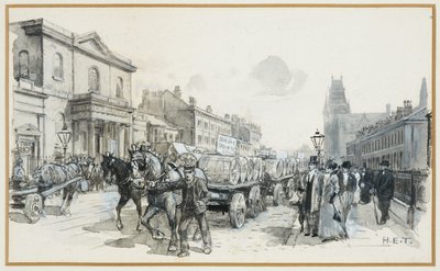 1. maj, Oxford Street af Henry Edward Tidmarsh