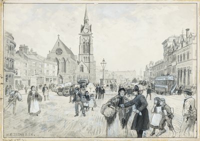 Uusi risti ja Pyhän Paavalin kirkko af Henry Edward Tidmarsh