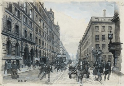 Portland Street Warehouses af Henry Edward Tidmarsh