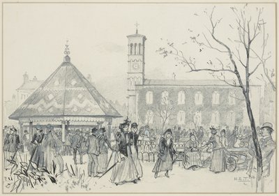 Lørdag eftermiddag i Ardwick Green af Henry Edward Tidmarsh