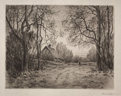 Vinteraften, 1883. af Henry Farrer