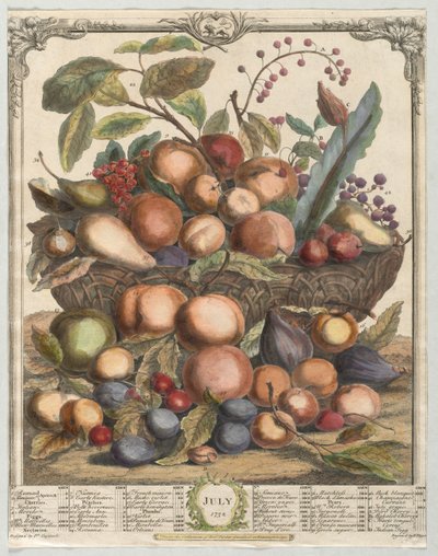 Tolv måneders frugt: juli 1732. af Henry Fletcher
