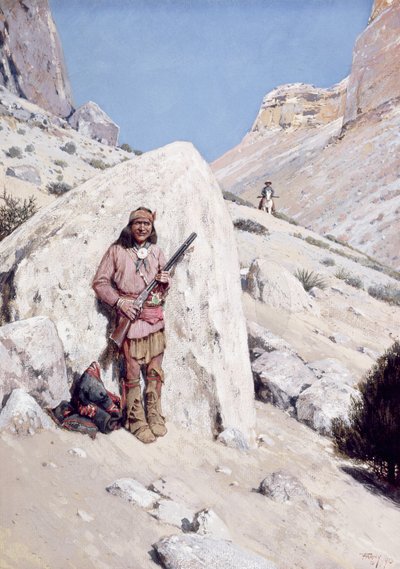 Spænding, 1890 af Henry Francois Farny