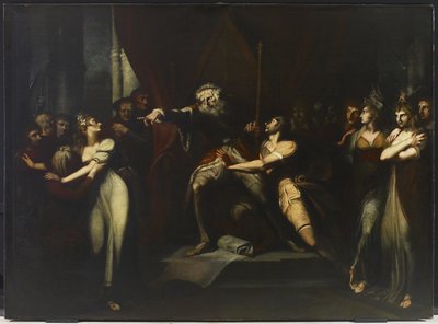 Lear forviser Cordelia, ca. 1784-90 af Johann Heinrich Füssli