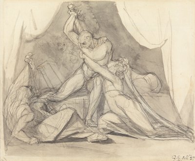 Percival befrier Belisane fra Urmas magi af Johann Heinrich Füssli