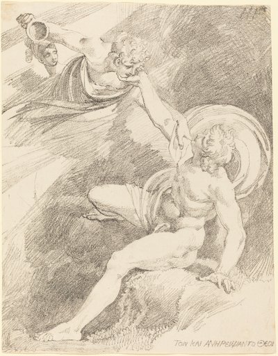 Voldtægten af Ganymedes af Johann Heinrich Füssli