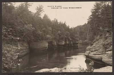 Navy Yard Dells i Wisconsin af Henry Hamilton Bennett