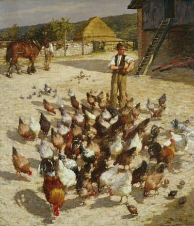 En gård i Sussex af Henry Herbert La Thangue