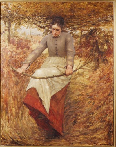 En efterårsmorgen af Henry Herbert La Thangue