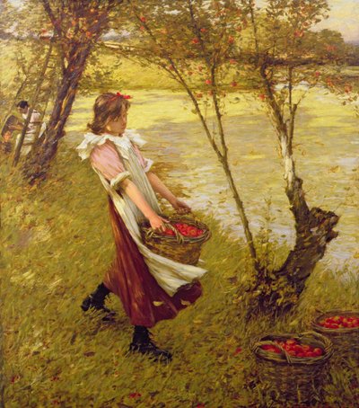 I Orchard, Haylands, Graffham af Henry Herbert La Thangue