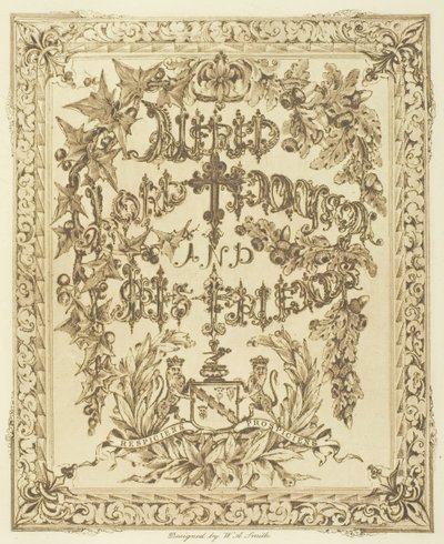 Frontispicen, ca. 1893. af Henry Herschel Hay Cameron