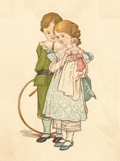 Bejler til mennesker (farve litho) af Henry Hetherington Emmerson