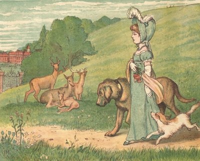 Rige mennesker (farve litho) af Henry Hetherington Emmerson
