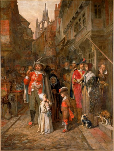 Det forsvundne barn, ca. 1870 af Henry Hetherington Emmerson