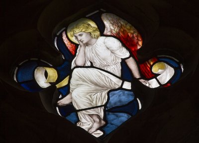 Quatrefoil Tracery Angel, 1882 af Henry Holiday