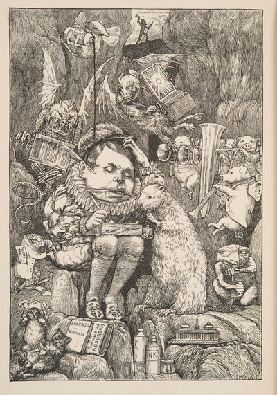 The Beaver medbragte papir, portfolio og kuglepenne