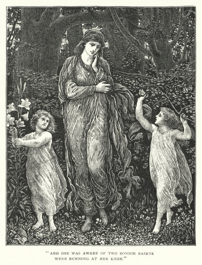The Bonnie Bairns (gravering) af Henry Holiday
