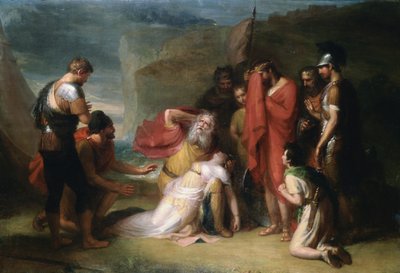 Lear og Cordelia, ca. 1820 af Henry Howard