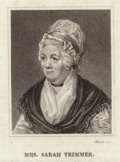 Portræt af Sarah Trimmer af Henry Howard