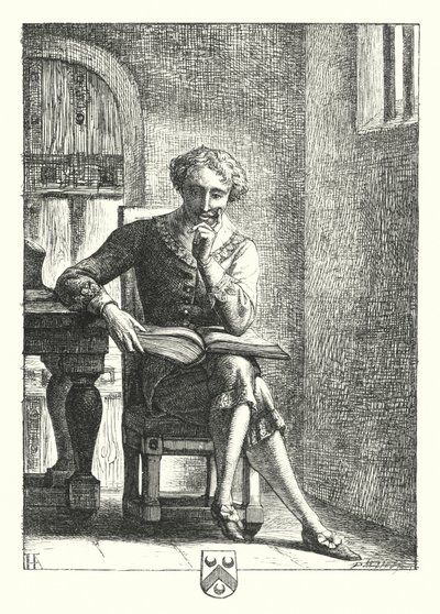 I fængsel (gravering) af Henry Hugh Armstead