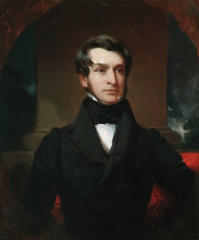 En gentleman af Wilkes-familien, ca. 1838-40. af Henry Inman