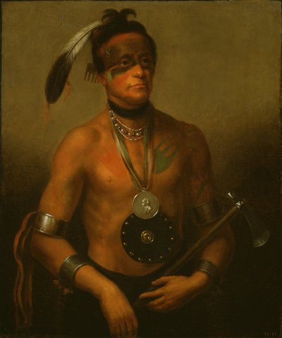 Hoo-Wan-Ne-Ka (Lille Elg) af Henry Inman