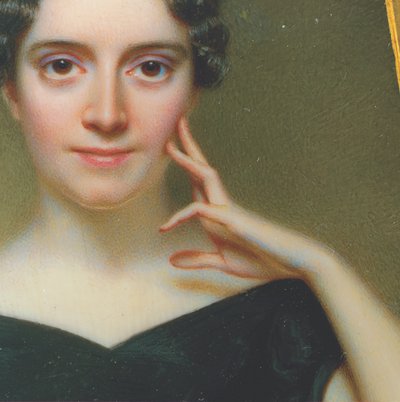 Laura Woolsey Johnson (1800 af Henry Inman