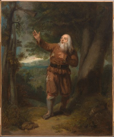 Mr. Hackett, i karakteren af Rip Van Winkle, ca. 1832. af Henry Inman