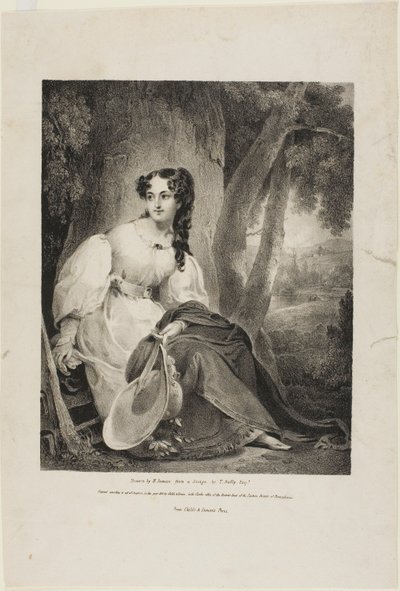 Portræt af fru Henry Inman af Henry Inman