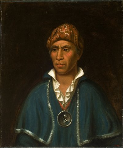 Kua-ta-wa-pair (car w hey), 1832? 33 af Henry Inman