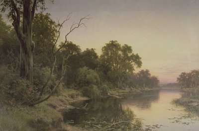En dødvande af floden Murray af Henry James Johnstone